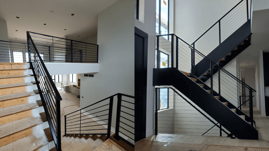 Custom staircases and railings