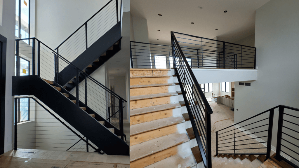 custom metal staircase