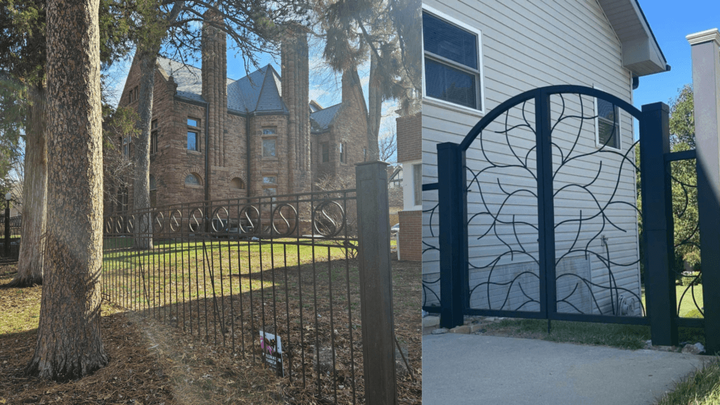 custom metal gate